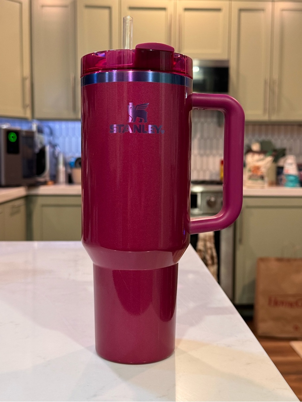 ❌Discontinued Berry  Truffle Chroma Stanley Travel Tumbler 40oz